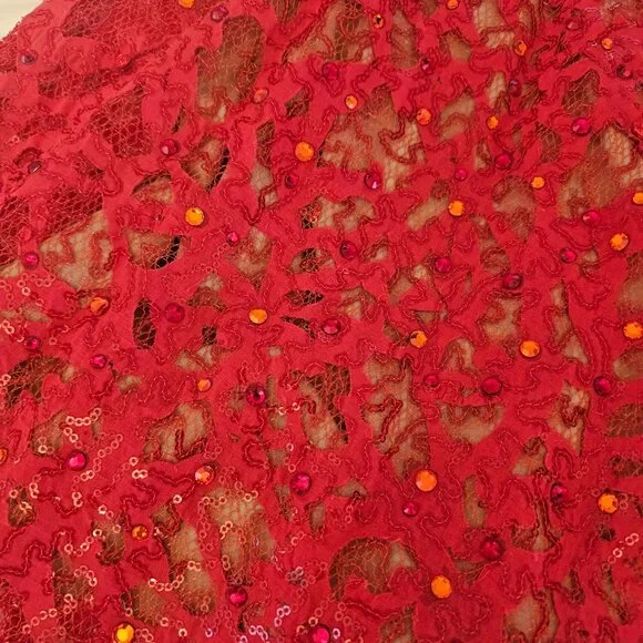 BCBG Max Azria red dress - Picture 4 of 5